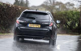 Toyota Corolla Touring Sports 2019 road test review - cornering rear