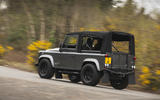 19 Twisted Defender EV 2022 UK first drive review on road rear