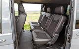 19 Volkswagen Transporter 2022 road test review rear seats