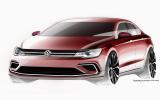 no title Volkswagen plans new Midsize Coupe Concept for Beijing
