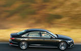 Audi A8 60 TFSIe 2020 road test review - hero side Audi A8 60 TFSIe 2020 road test review - hero side
