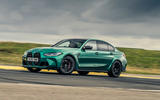 2 bmw m3 competition 2021 uk first drive review ok hero side