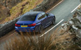 BMW M5 2018 review hero rear