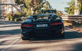 Bugatti Divo 2020 road test review - hero rear
