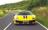 Ferrari 488 Pista 2019 road test review - hero nose