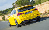 Mercedes-AMG A35 2018 review - hero rear
