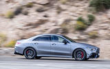 Mercedes-AMG CLA 45 S 2019 road test review - hero side