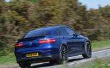 Mercedes-AMG GLC 63 S road test review hero rear