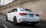 Mercedes-Benz A-Class saloon 2018 review - hero rear