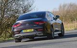 Mercedes-Benz CLS 400d 2018 review hero rear