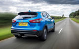 Nissan Qashqai road test review hero rear
