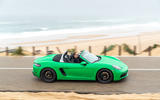 Porsche 718 Boxster GTS 4.0 2020 road test review - hero side Porsche 718 Boxster GTS 4.0 2020 road test review - hero side