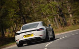 Porsche 718 Cayman GTS 2018 review hero rear