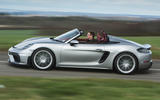 Porsche 718 Spyder 2020 road test review - hero side