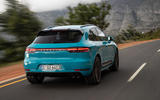 Porsche Macan Turbo 2019 road test review - hero rear
