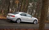 Skoda Superb iV 2020 road test review - hero side
