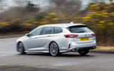 Vauxhall Insignia Sports Tourer GSI review hero rear