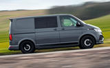 2 Volkswagen Transporter 2022 road test review side pan