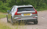 Volvo V60 2018 road test review hero rear
