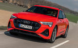 Audi E-tron Sportback 2020 road test review - on the road front Audi E-tron Sportback 2020 road test review - on the road front