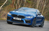 BMW M8 Competition coupe 2020 road test review - on the road front BMW M8 Competition coupe 2020 road test review - on the road front