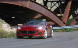 Ferrari Portofino review cornering front