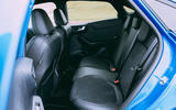 20 Ford Puma ST 2021 road test review rear seats
