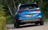 20 Kia Sportage 2020 road test review update cornering rear
