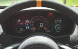 McLaren 600LT Spider 2019 road test review - instruments