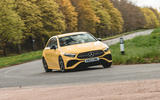 Mercedes Benz A Class RT front cornering