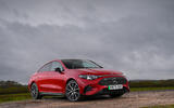 20 Mercedes Benz CLA EV 2026 Autocar road test review front static