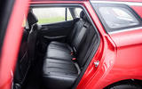 MG 5 SW EV 2020 Road test review - rear seats