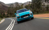 Porsche Macan Turbo 2019 road test review - on the road nose