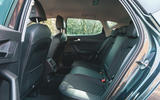Seat Leon eHybrid 2020 road test review - rear seats