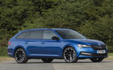 20 Skoda Superb Estate 2021 RT update static
