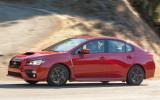 Subaru WRX cornering