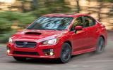 Subaru WRX cornering