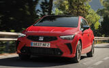 2026 Seat Ibiza front quarter tracking