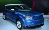 Wraps come off the Kia Soul EV at Chicago motor show
