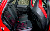 Audi RS Q3 2020 road test review - rear seats