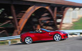 Ferrari Portofino review cornering side