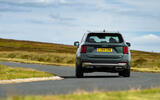 21 Kia Sorento 2024 review rear cornering