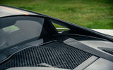 21 McLaren 620R 2021 road test review engine cover