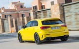 Mercedes-AMG A35 2018 review - on the road rear