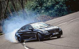 Mercedes-AMG C63 Coupé 2019 road test review - drift front