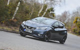 Nissan Micra N-Sport 2019 road test review - cornering front