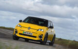 21 Renault 5 2025 road test review front cornering