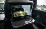 Rolls Royce Cullinan 2020 road test review - rear infotainment