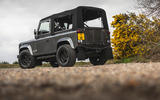 21 Twisted Defender EV 2022 UK first drive review static rear
