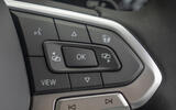 21 Volkswagen Golf Mk85 2024 review steering wheel buttons